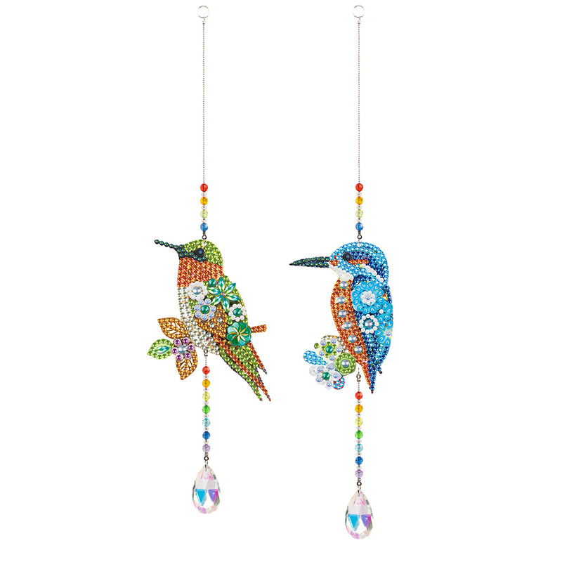DIY Diamond Painting Prismatic Pendant