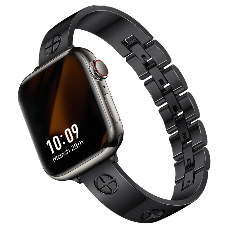 Kreuz-Armband Edelstahl Metallarmband