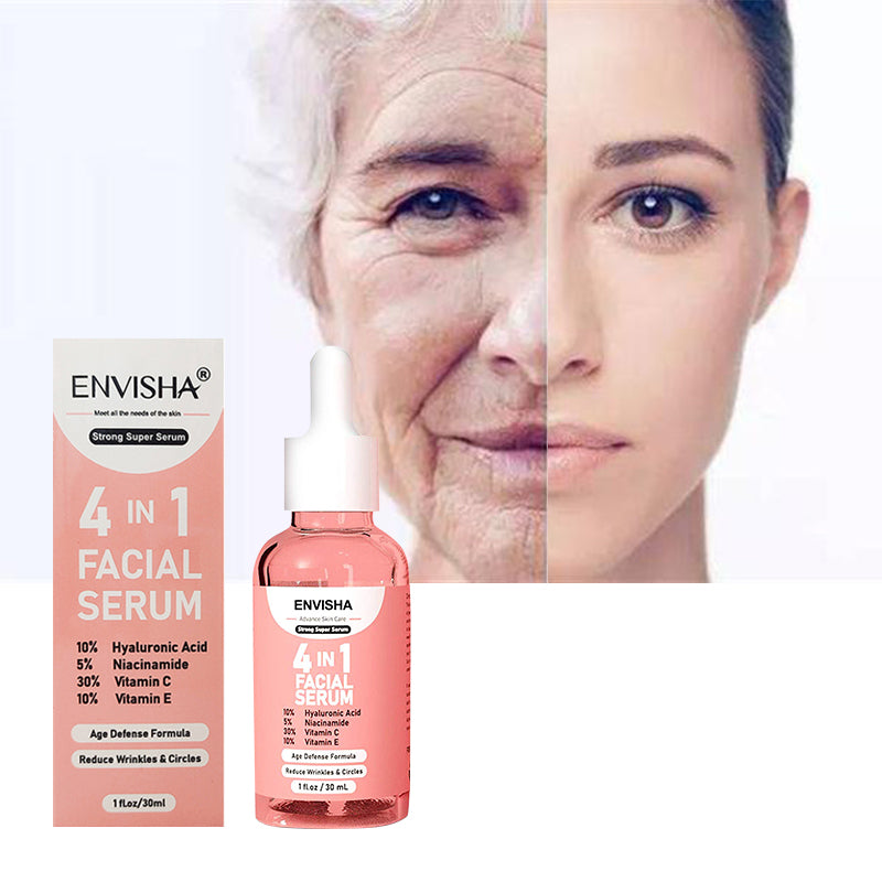 Sérum Facial Anti-Idade Antirrugas Branqueador para Cuidados de Pele
