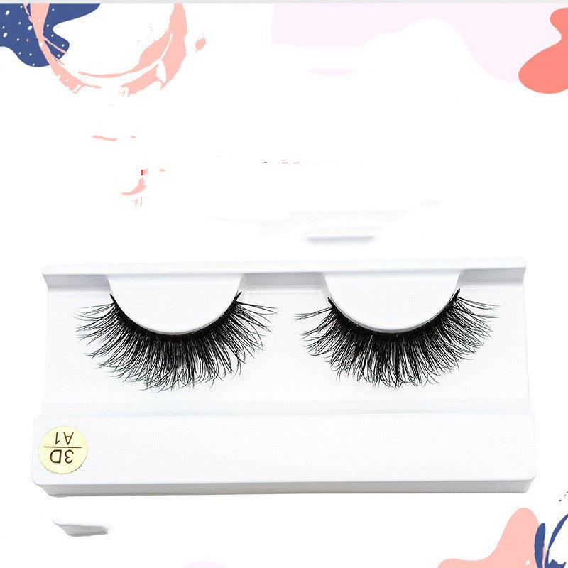 One-pair Package False Eyelashes Soft Three-dimensional Multi-layer Natural