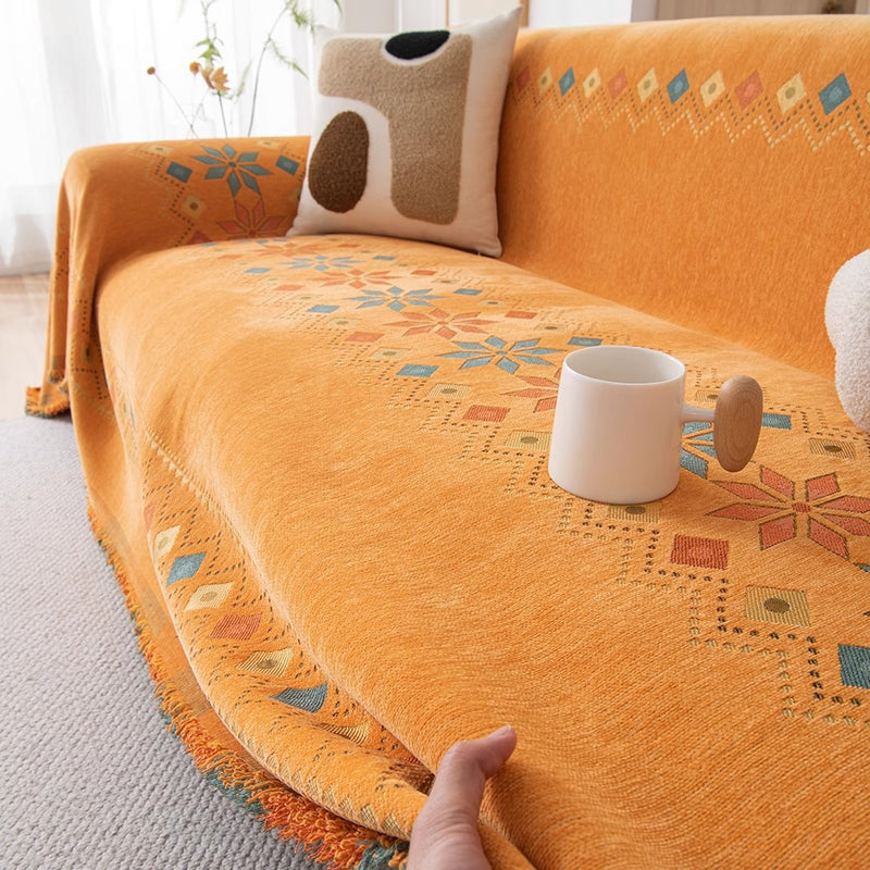 Nordic National Wind West Blanket Universal Sofa Towel