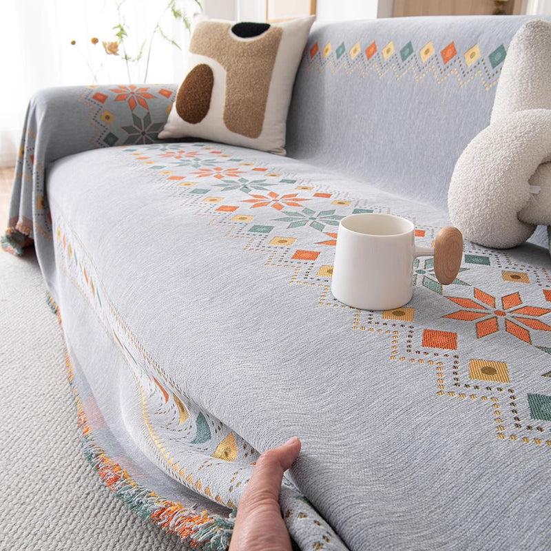 Nordic National Wind West Blanket Universal Sofa Towel