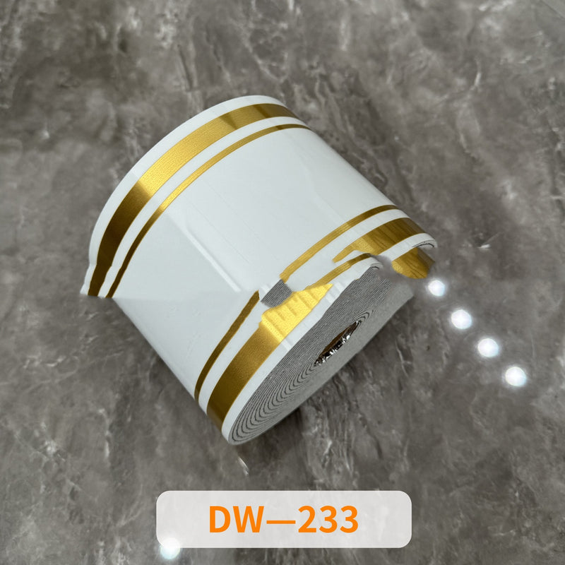 Cross-border Wholesale Skirting Line Self-adhesive Thickening Baseboard Wall Stickers