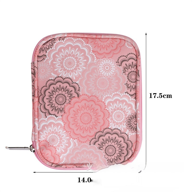 Fabricante de bolsa de armazenamento de ferramentas de tecido com barba curta Green Lily