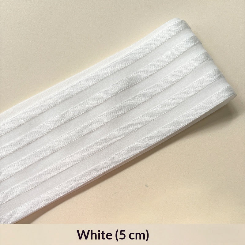 Buntes elastisches Seidenband glänzendes Gummiband Nähzubehör
