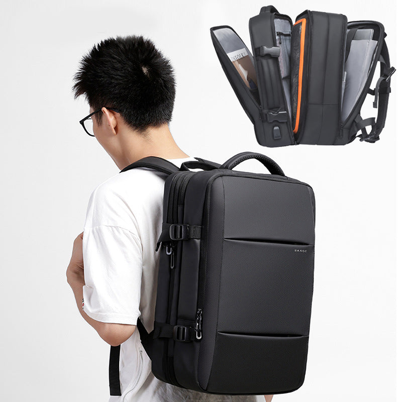 Mochila de Negócios Dobrável de Grande Capacidade para Homem, Mala de Viagem, Mochila Impermeável