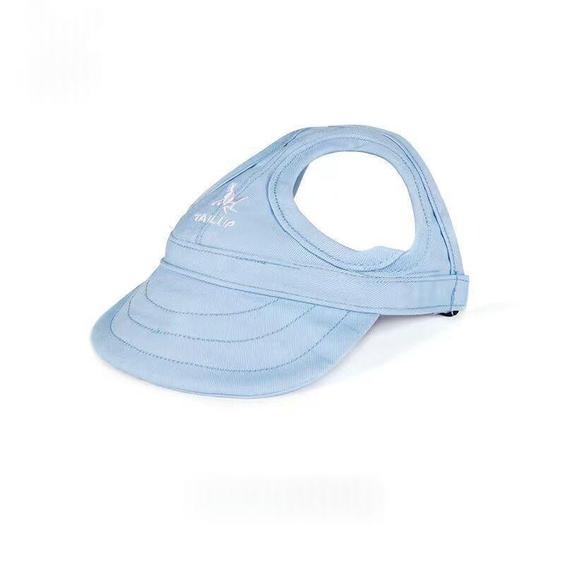 Pet Sunshade Ear Exposing Headpiece