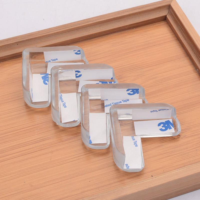 Protetor de Cantos de Mesa em Silicone para Segurança Infantil
