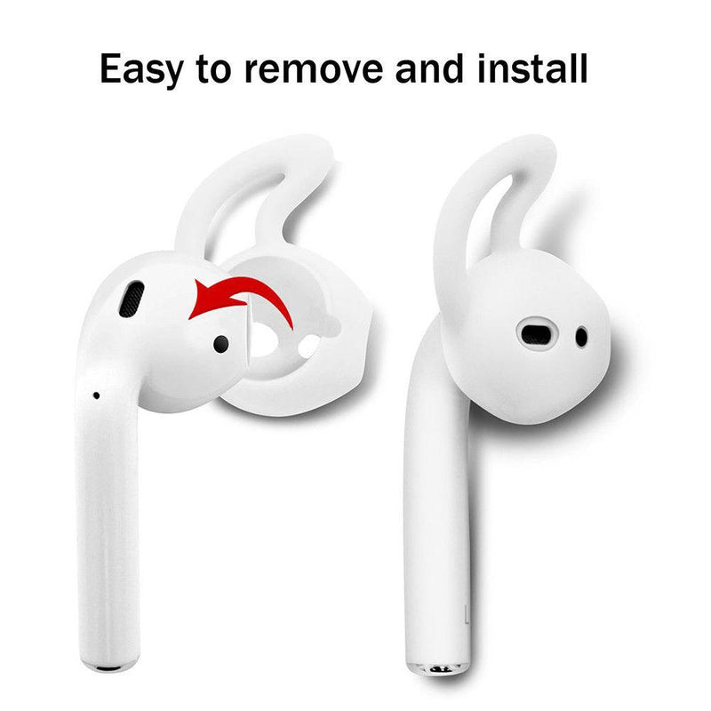 Compatível com Apple, capa de silicone para auriculares AirPods