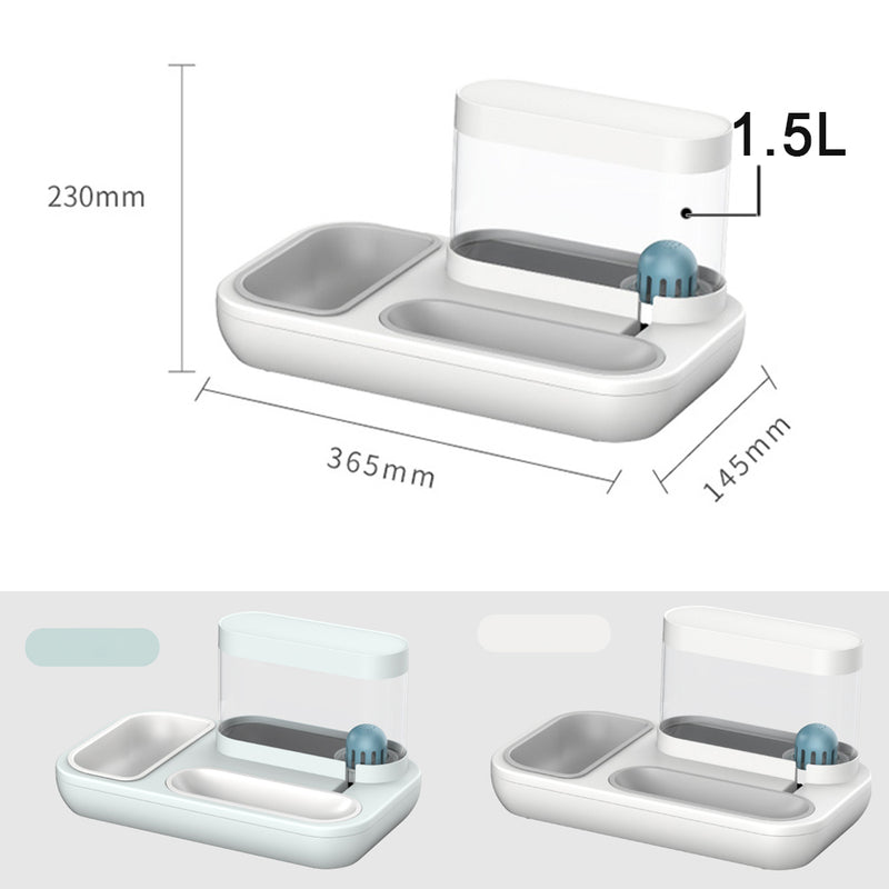 Automatischer Futter- und Wasserspender für Katzen