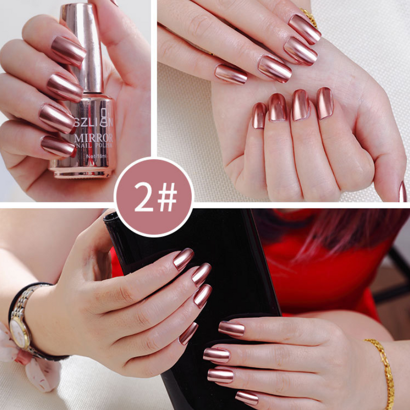 Mirror Silver Nail Polish