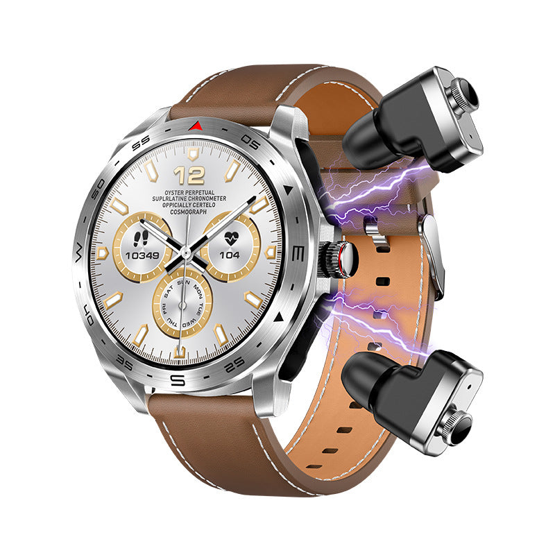 T95 Smart TWS 2-in-1 HD-Bluetooth-Anruferinnerung und Gesundheitsüberwachungs-Uhr