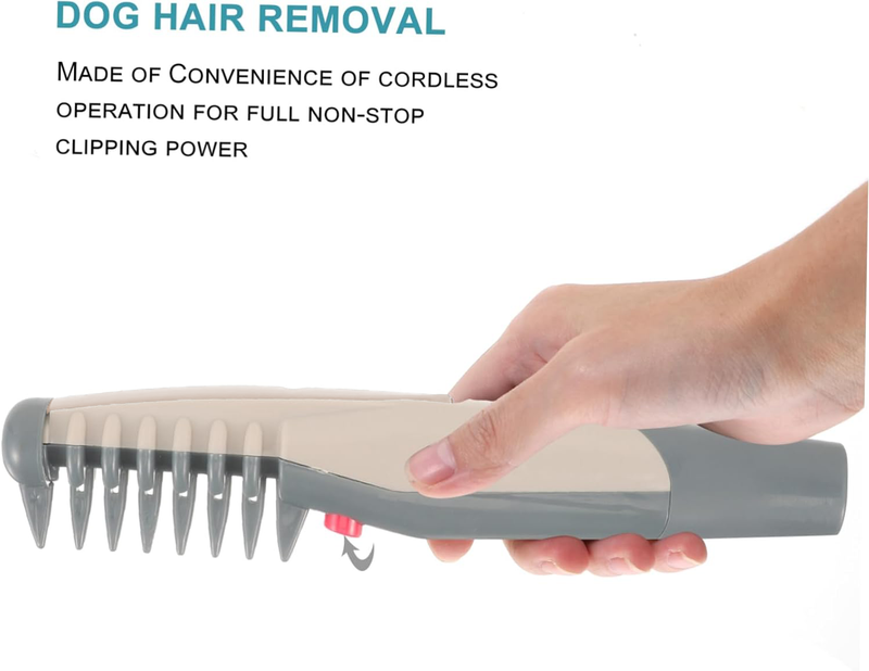 Pet Hair Trimmer For Precision Haircuts And Grooming  Electric Razor 4 AA Batteries Are Required For Use Without Batteries