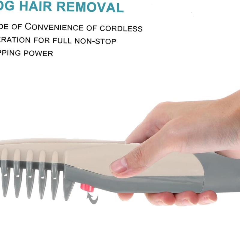 Pet Hair Trimmer For Precision Haircuts And Grooming  Electric Razor 4 AA Batteries Are Required For Use Without Batteries