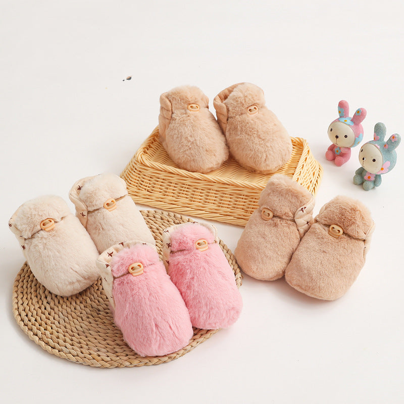 Herbst-Winter-Krabbelschuhe mit weicher Sohle für Babys und Kleinkinder