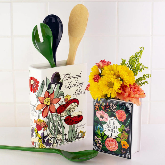 Retro Forest Ceramic Vase Creative Personalized Book Decoration
