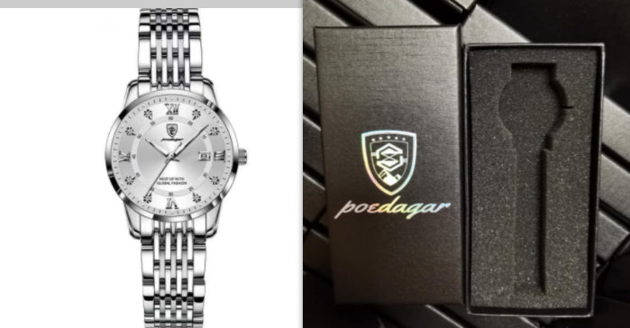 Nouveau Montre pour hommes étanche calendrier lumineux