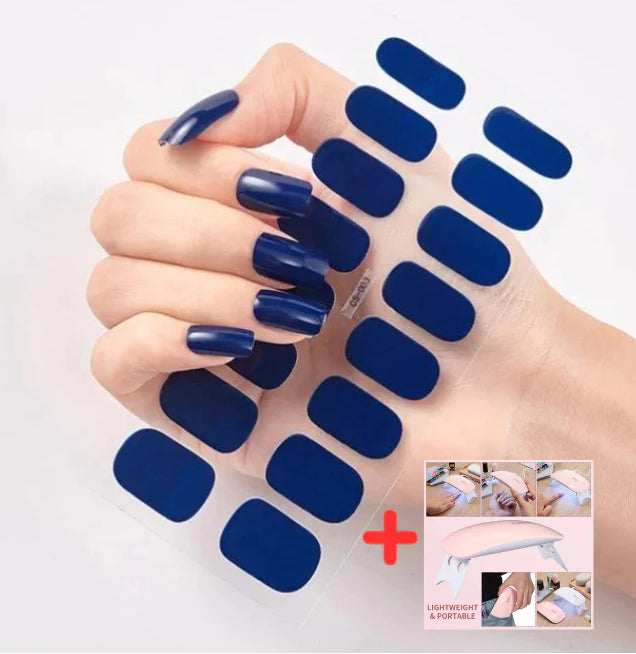 Nagel-Pads, Backlampen, tragbare Mini-Nagellampen zum Falten