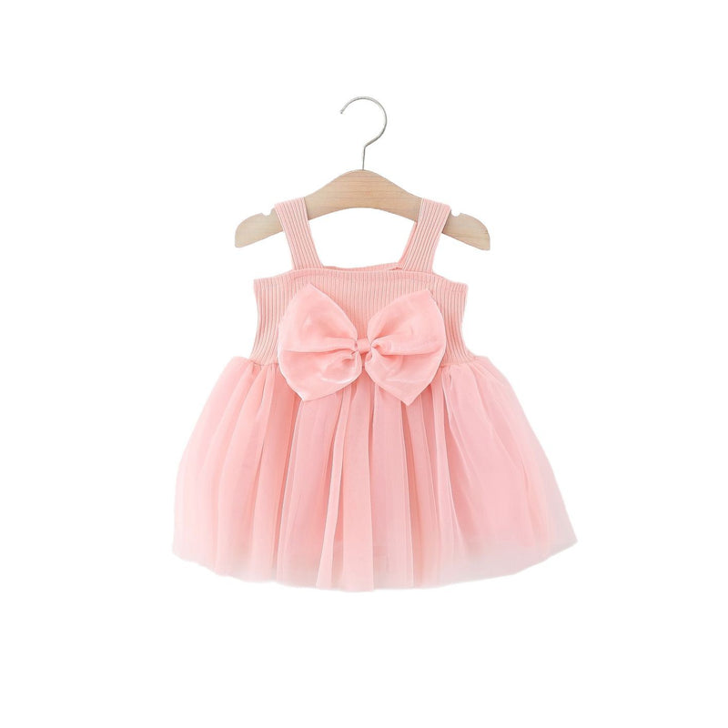 Vestido de Verão Sem Mangas para Menina - Moda Infantil