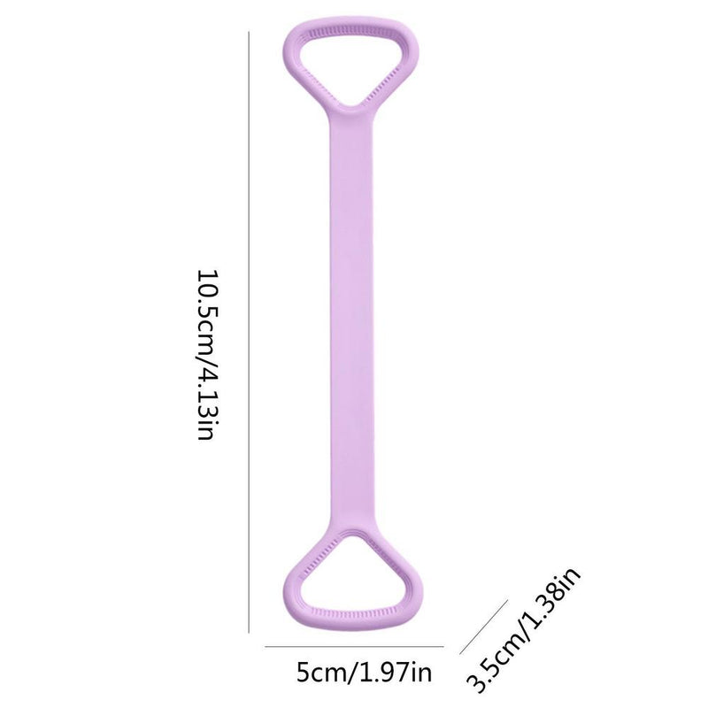 Faixa de resistência para ioga, cordas elásticas para treinamento de costas e braços - Pure Barre Workout, faixas elásticas para braços e ombros, equipamentos de exercícios para fisioterapia, ioga, pilates, alongamento