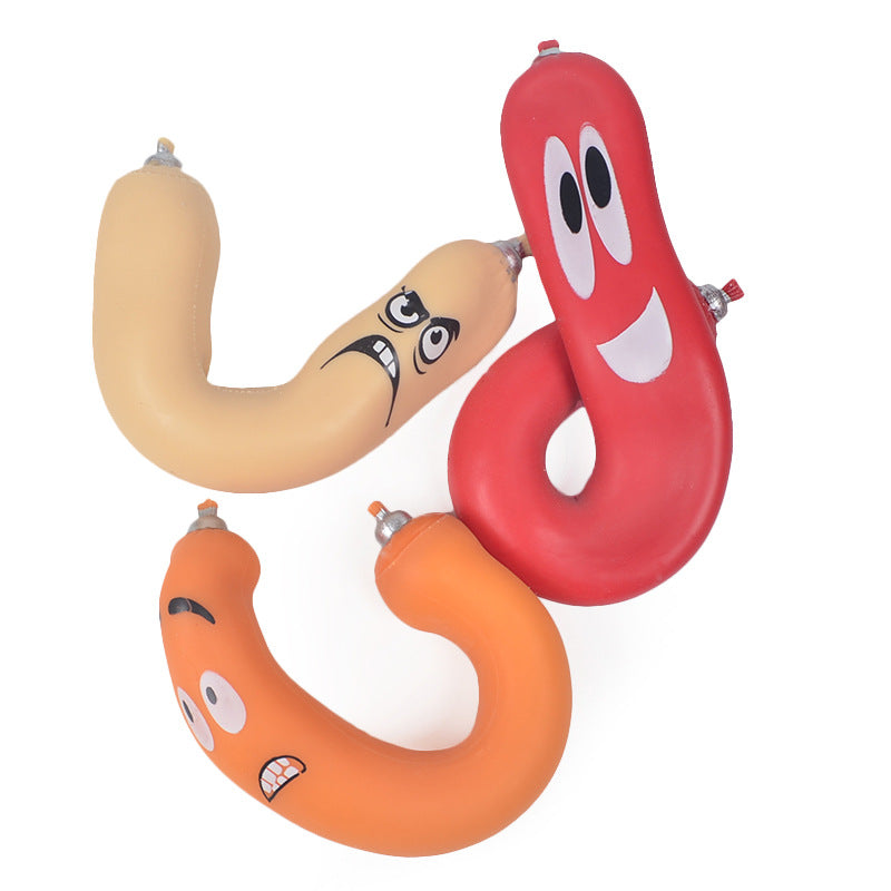 New Stress Reliever Toys Vent Memory Sand Dog Lala Simulation Sausage Decompression Stretch Squeeze Toy
