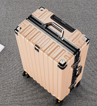 Aluminum Frame Luggage Solid Extra Thick And Durable Trolley Case