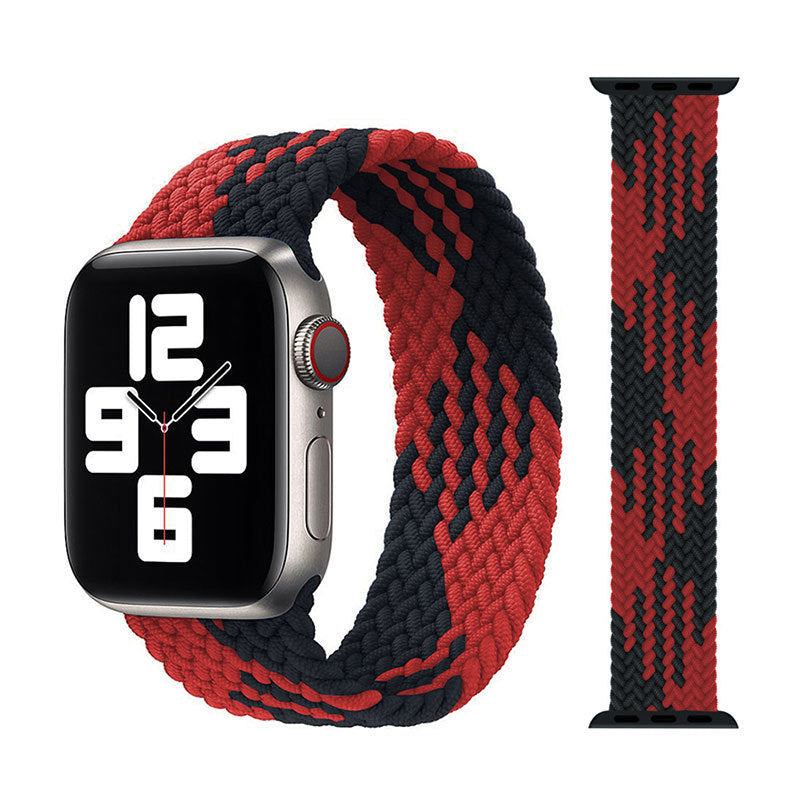 Single Loop Nylon Braided Elastic Strap