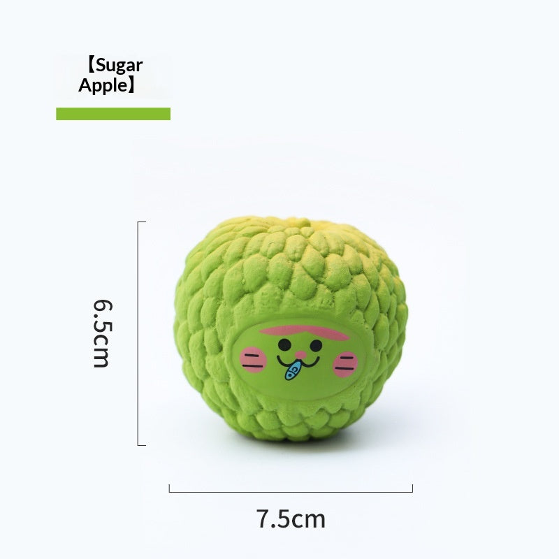Brinquedo Duradouro de Látex Natural Resistente à Mastigação para Animais de Estimação com Apito
