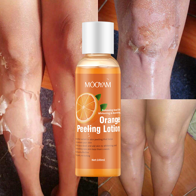 Orange Peel Peeling-Öl Körperlotion Sanftes Peeling