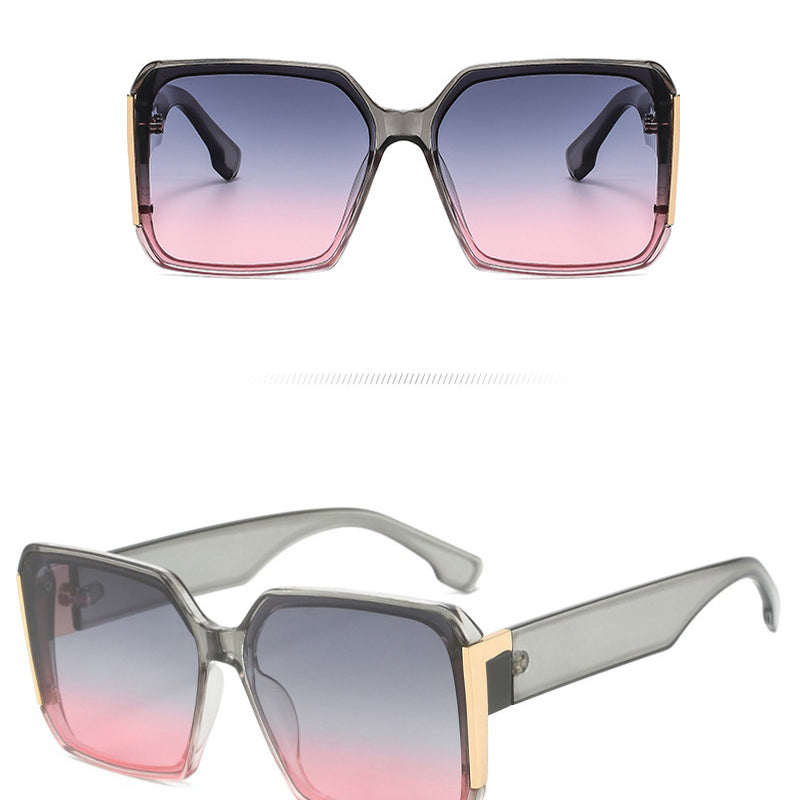 Retro Fashion Outdoor Box Luxury Sunglasses
