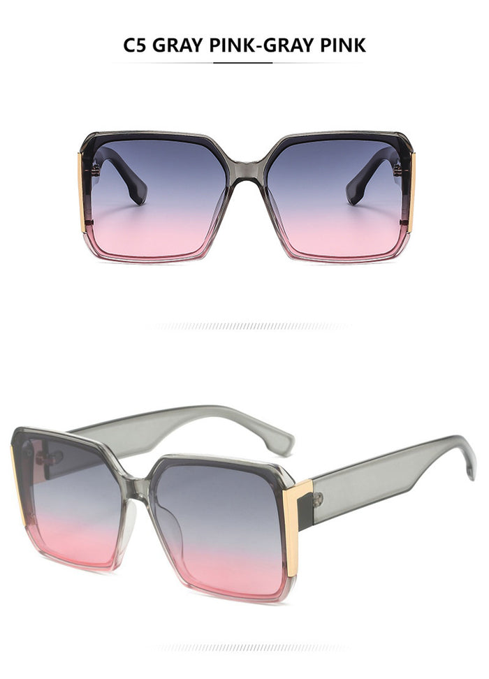 Retro Fashion Outdoor Box Luxury Sunglasses