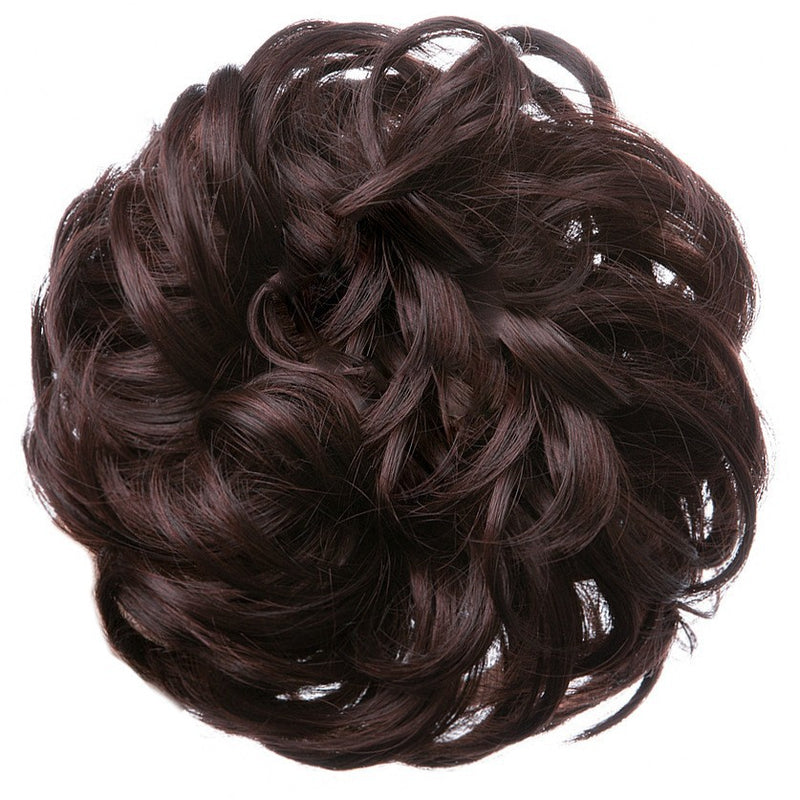 Hochtemperatur-Seiden-Haargummi Damen Dutt elastisches Haarband voluminöse natürliche Locken