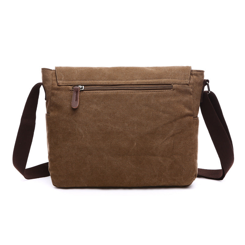 Vielseitige Segeltuchtasche, praktische Business-Computertasche