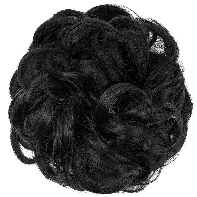 Hochtemperatur-Seiden-Haargummi Damen Dutt elastisches Haarband voluminöse natürliche Locken