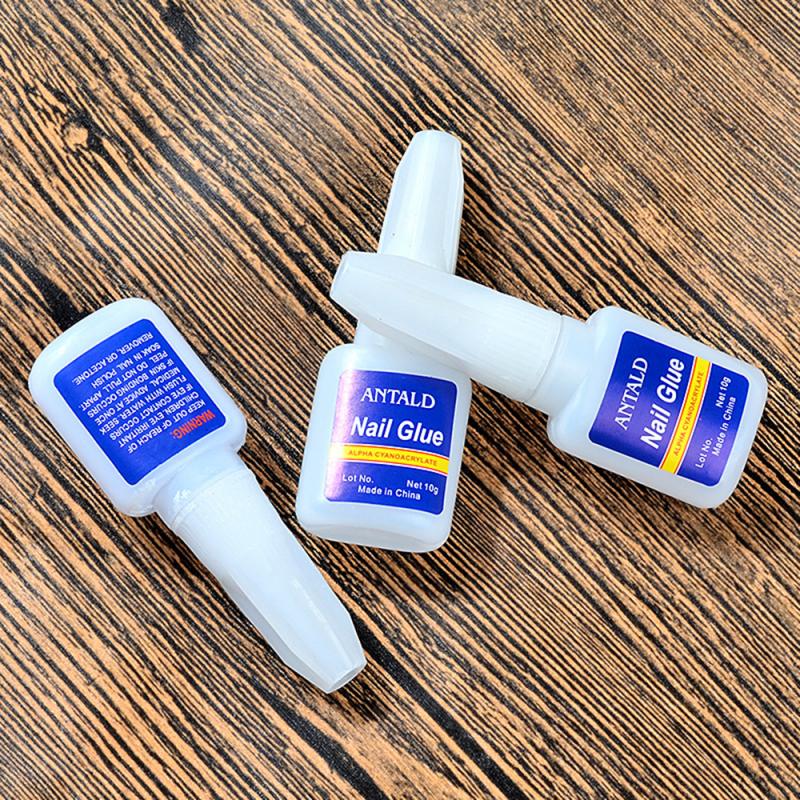 10g blue bottle with brush glue