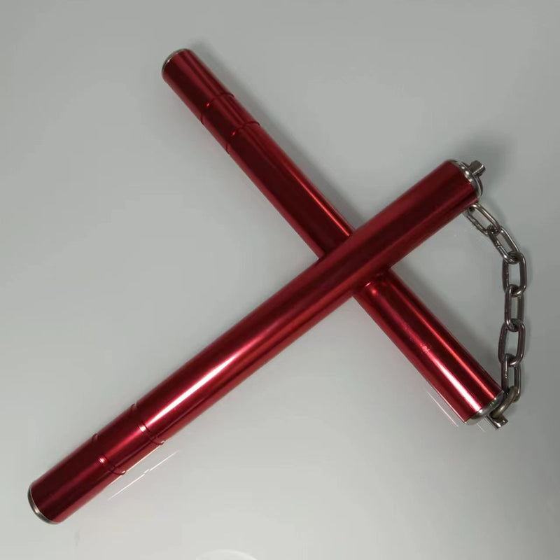 Nunchaku de Combinação em Aço Ligado Aço Inoxidável Real para Prática Desmontável