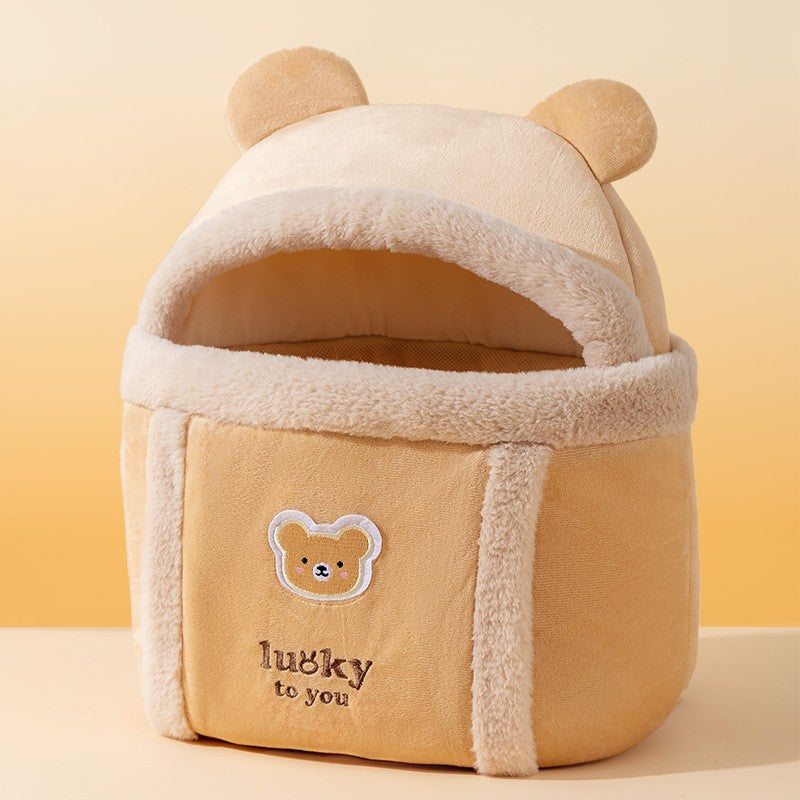 Cat Carrier Off-shoulder Bag Animal Patterns