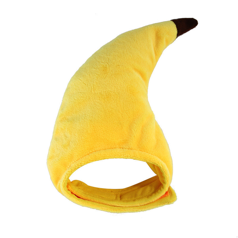 Divertido disfarce de cão e gato, gorro quente, adereço para fotos, acessório de cabeça