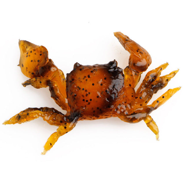 Weicher Krabbenköder mit Haken