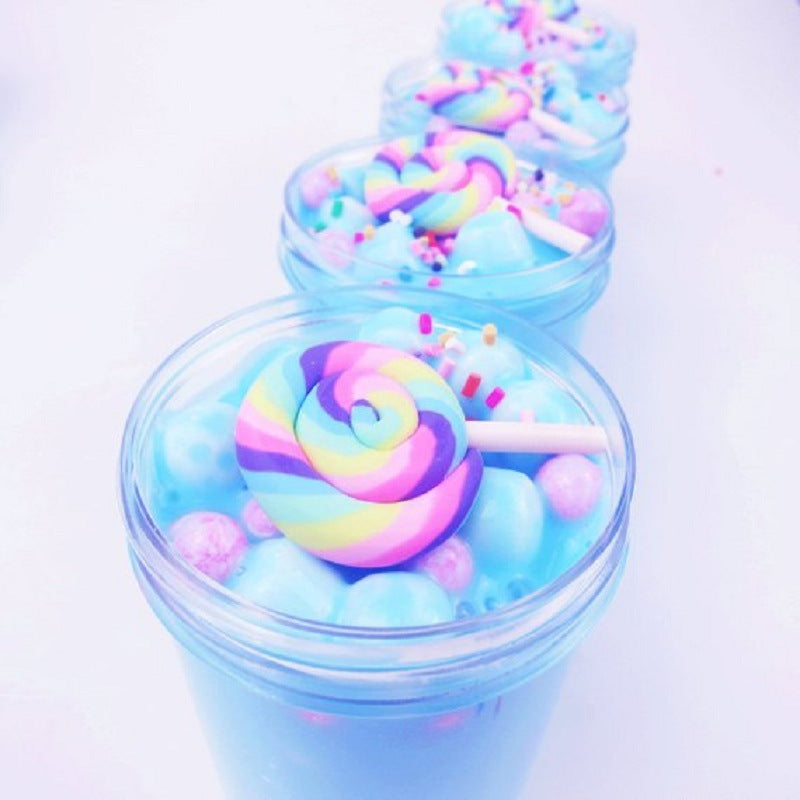 slime de chupa-chupa