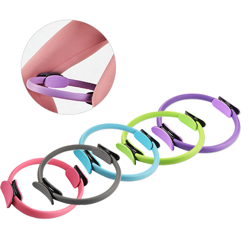 Yoga Fitness Pilates Ring Frauen Mädchen Kreis Magischer Dualer Übung Home Gym Workout Sport Abnehmen Körper Widerstand