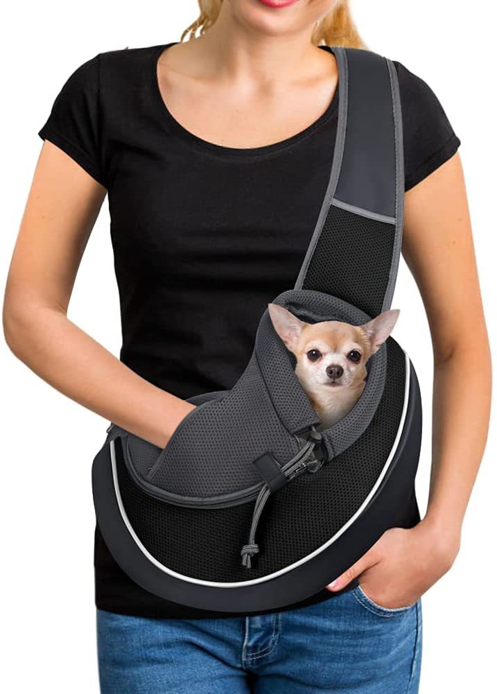 Bolsa de transporte para animais de estimação, bolsa feminina portátil ao ar livre, crossbody para cães, gatos, produtos para animais de estimação