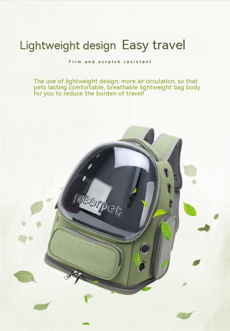 Outdoor Portable Breathable Space Pet Cabin Backpack
