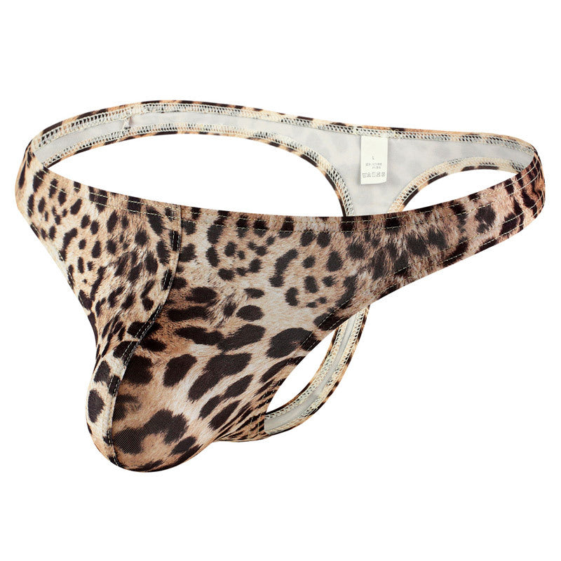 Herrenunterwäsche mit niedrigem Bund, Nylon, Boys-Schnitt, große U-förmige Auswölbung, sexy Herrenslip