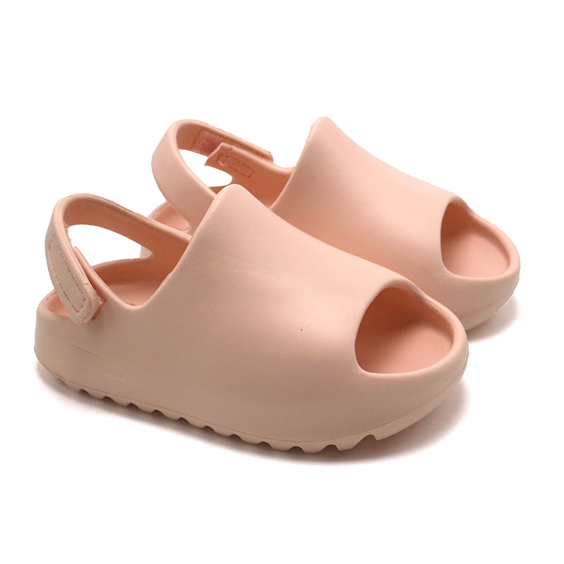 Sommerliche Hausschuhe und Sandalen mit Plateau für Jungen und Mädchen