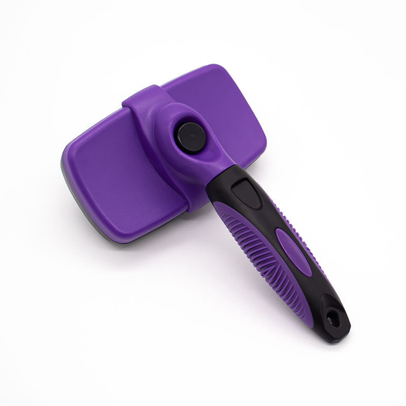 Minimalist Pet Specific Plastic Comb Brush