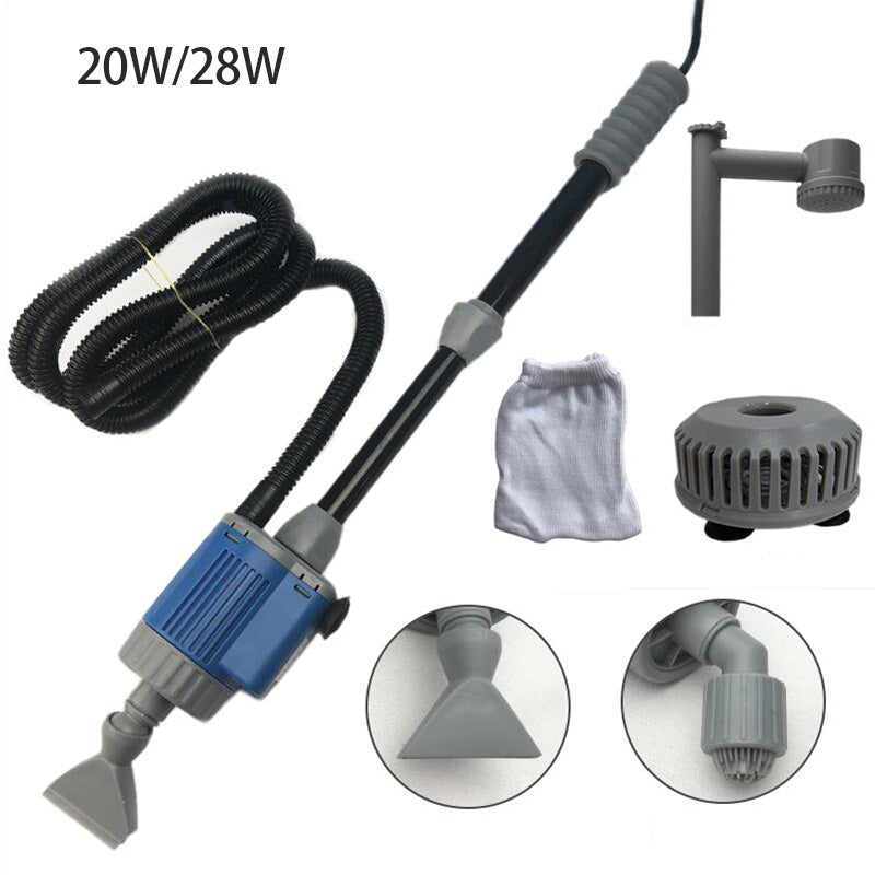 Limpador de cascalho de tanque de peixes - Aspirador elétrico de areia de aquário