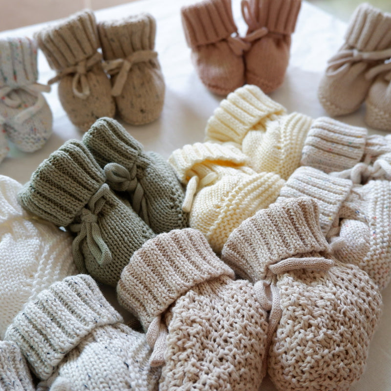 Cotton Newborn Foot Male And Female Baby Knitted Wool Handmade Socks Toddler Socks