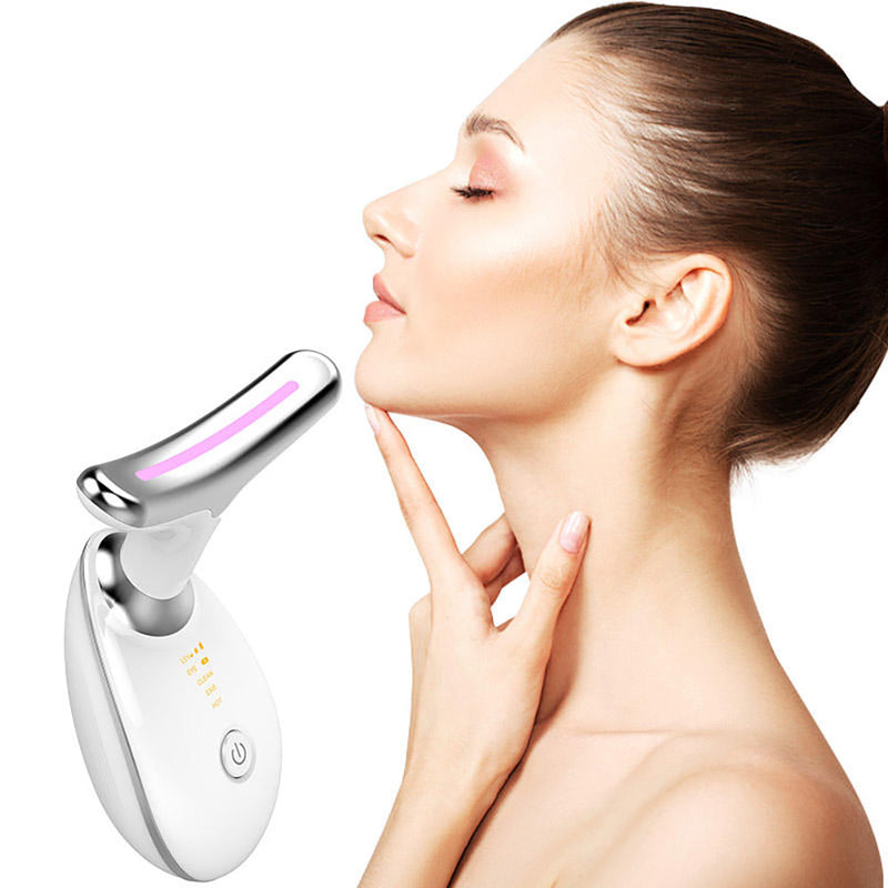 Home Use Face Lift Neck Wrinkle Microcurrent Lifting Firming Skin Tightening Beauty Device USB Rechargeable Multi-Plug