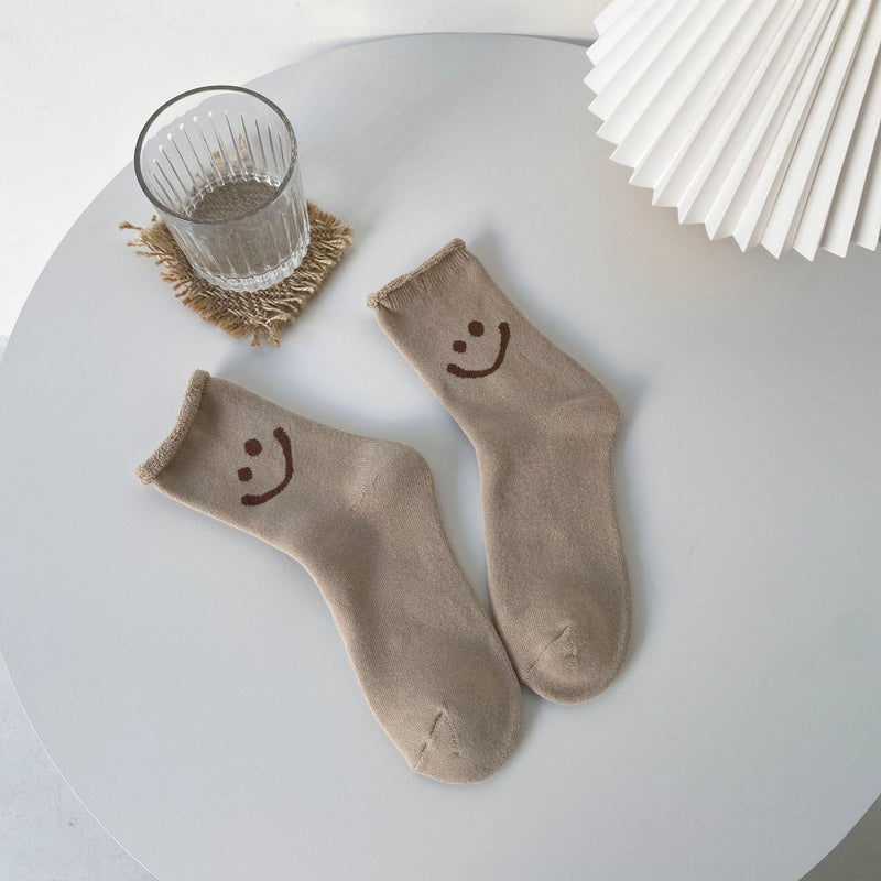 New Terry Curling Thickened Warm And Comfortable Cotton Socks